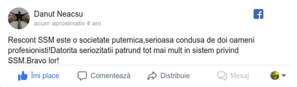 Testimoniale despre Servicii de consultanta Resurse Umane Galati